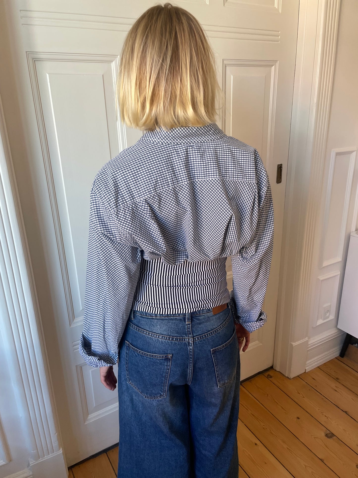 Upcycled shirt - L