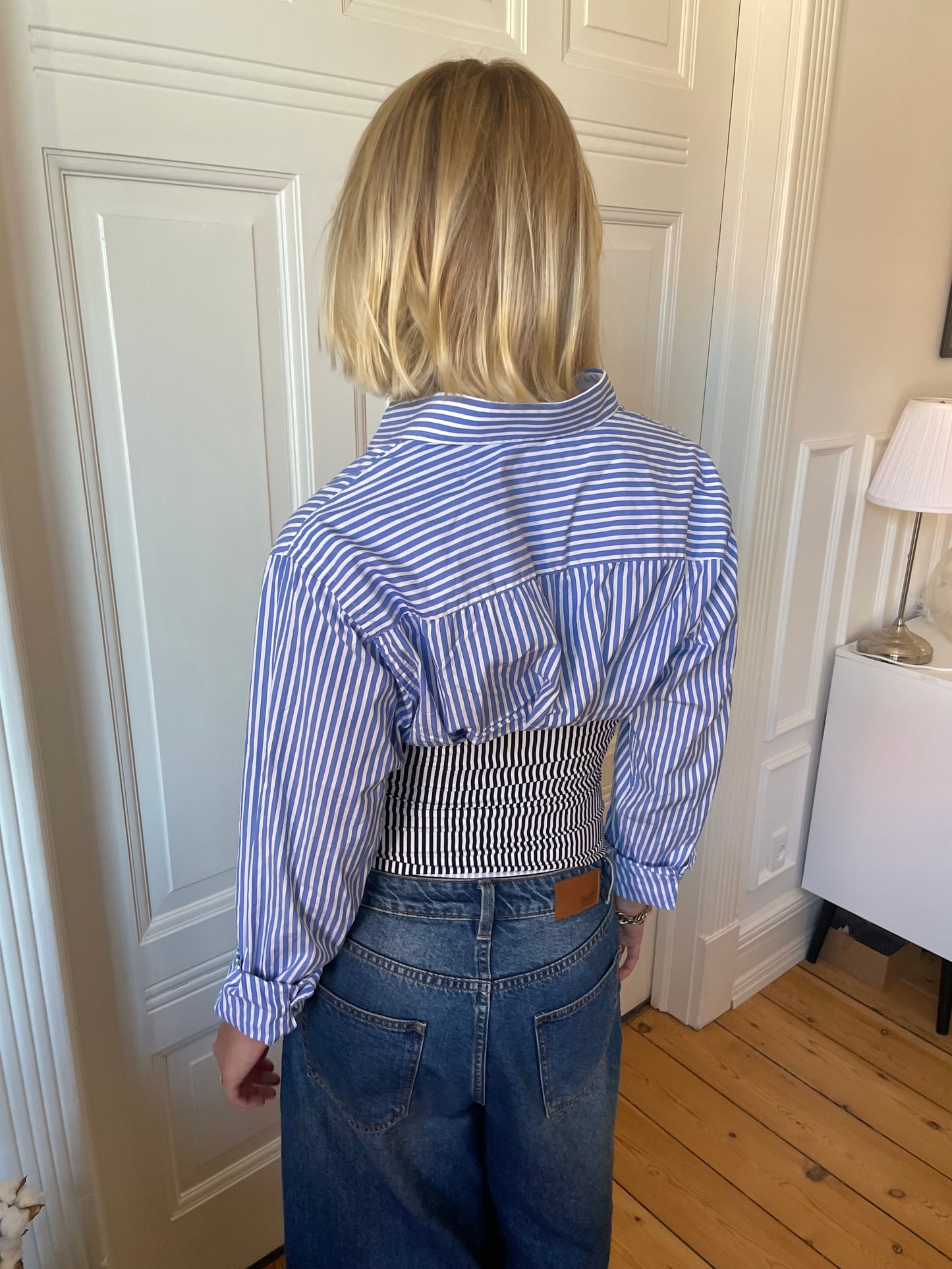 Upcycled shirt - S