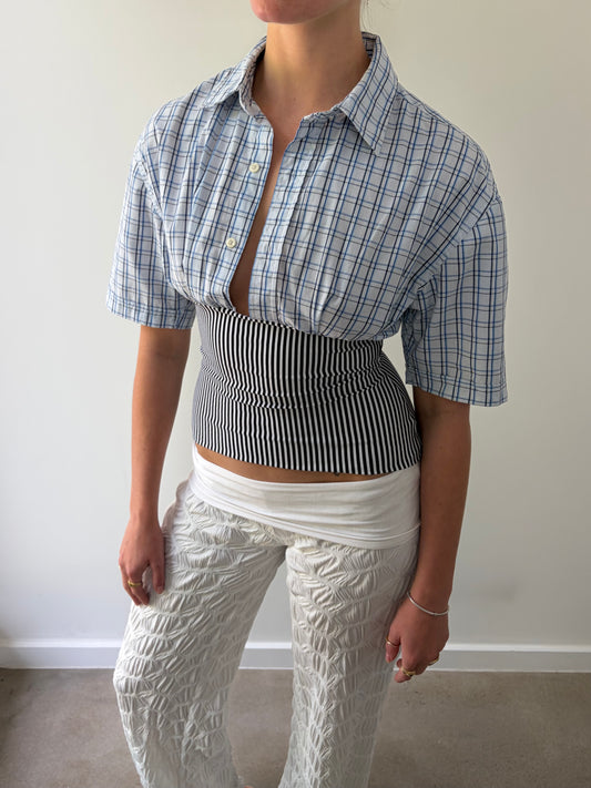 Upcycled shirt - XS