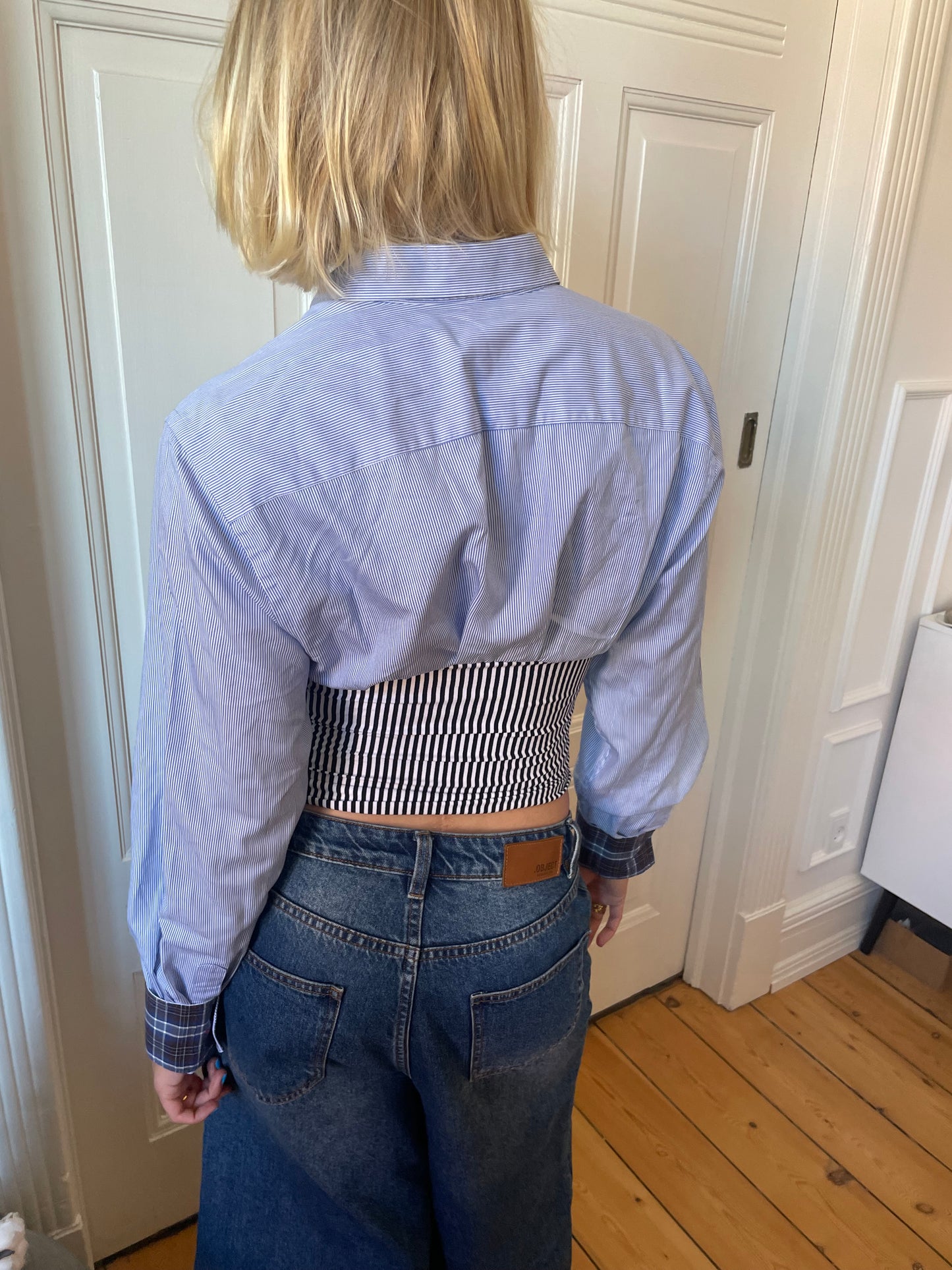 Upcycled shirt - S