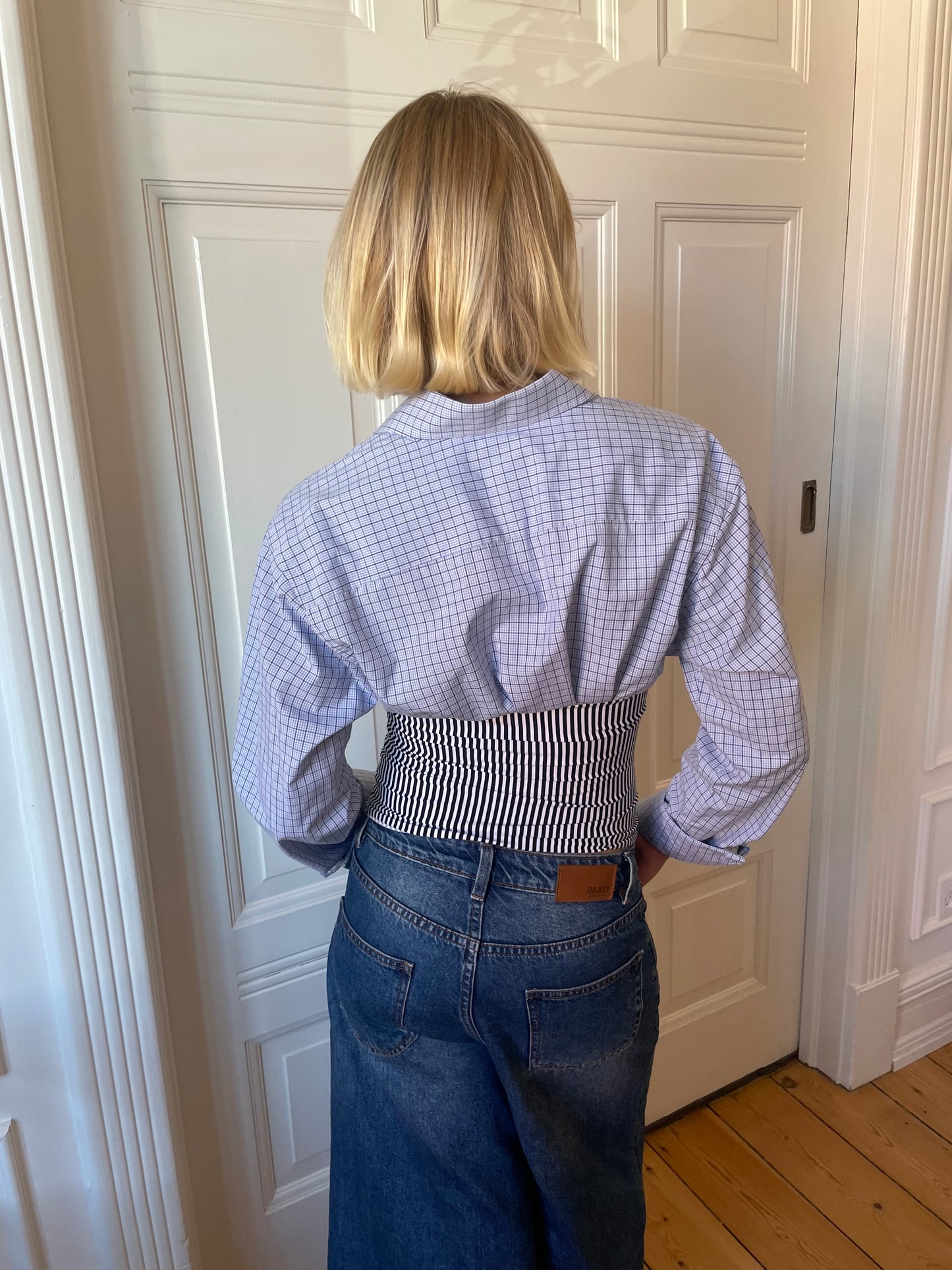 Upcycled shirt - S