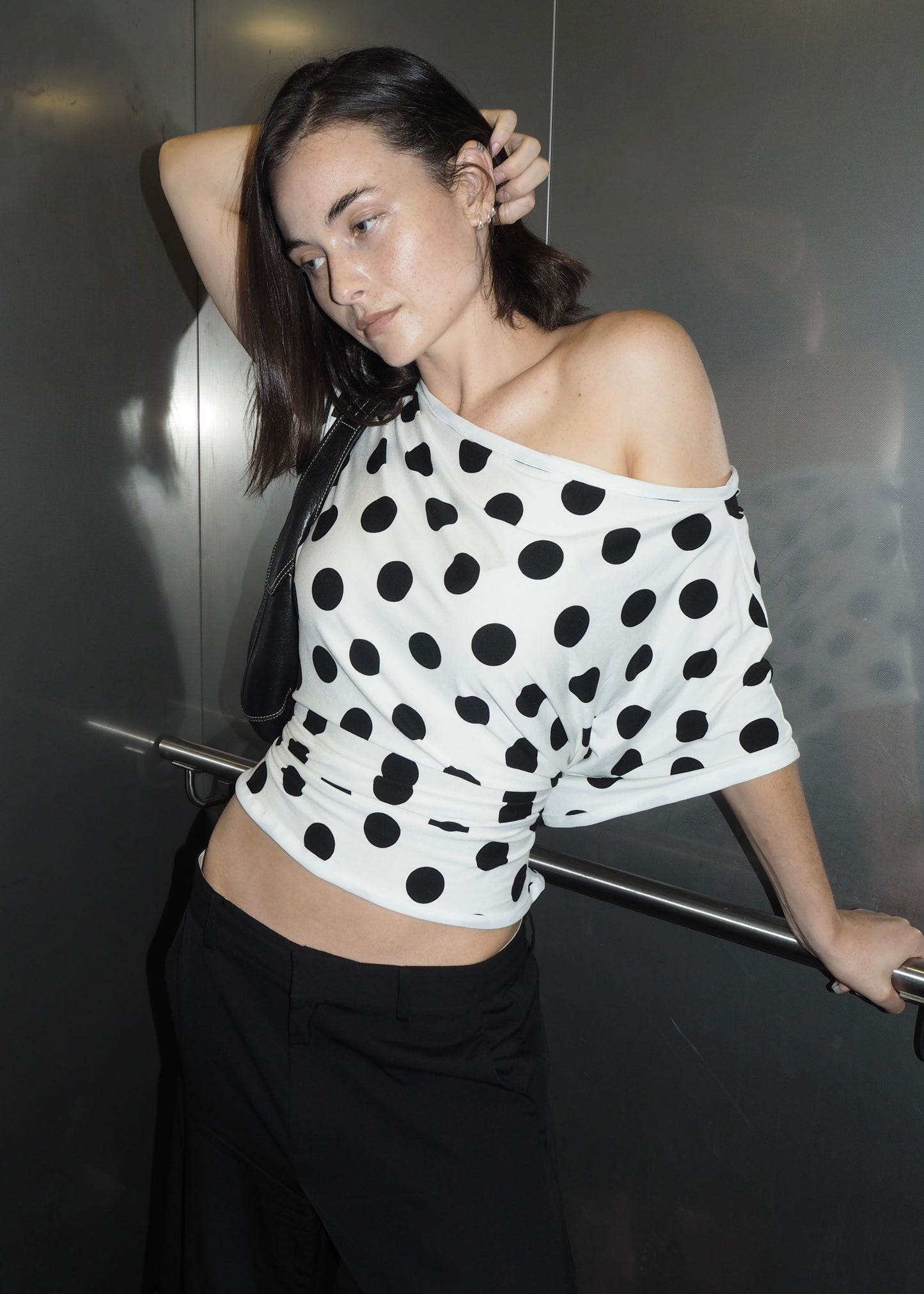 Polka dot top