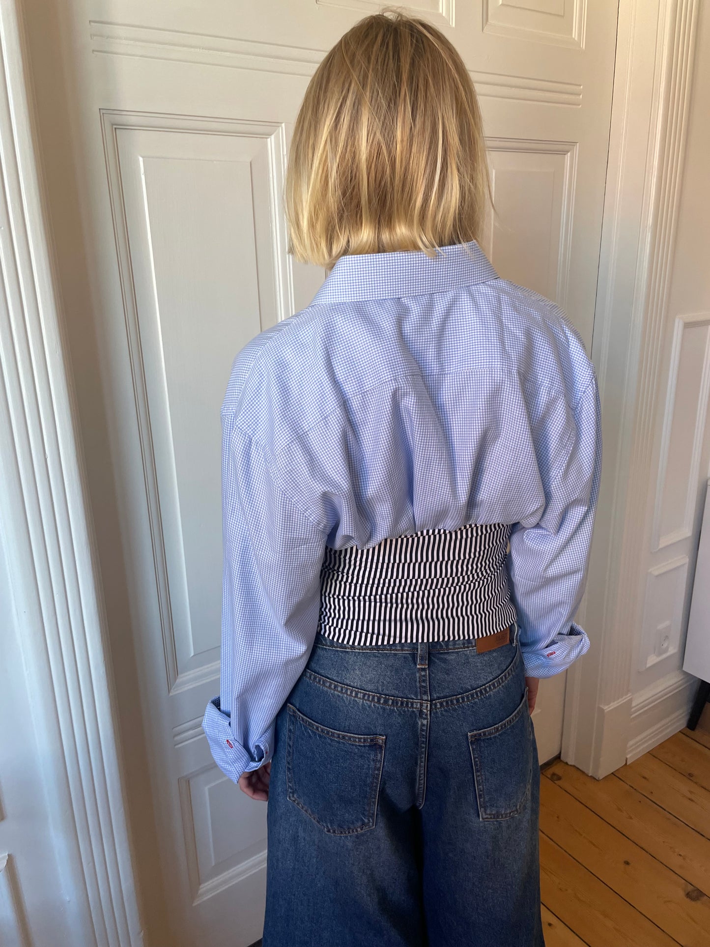 Upcycled shirt - L