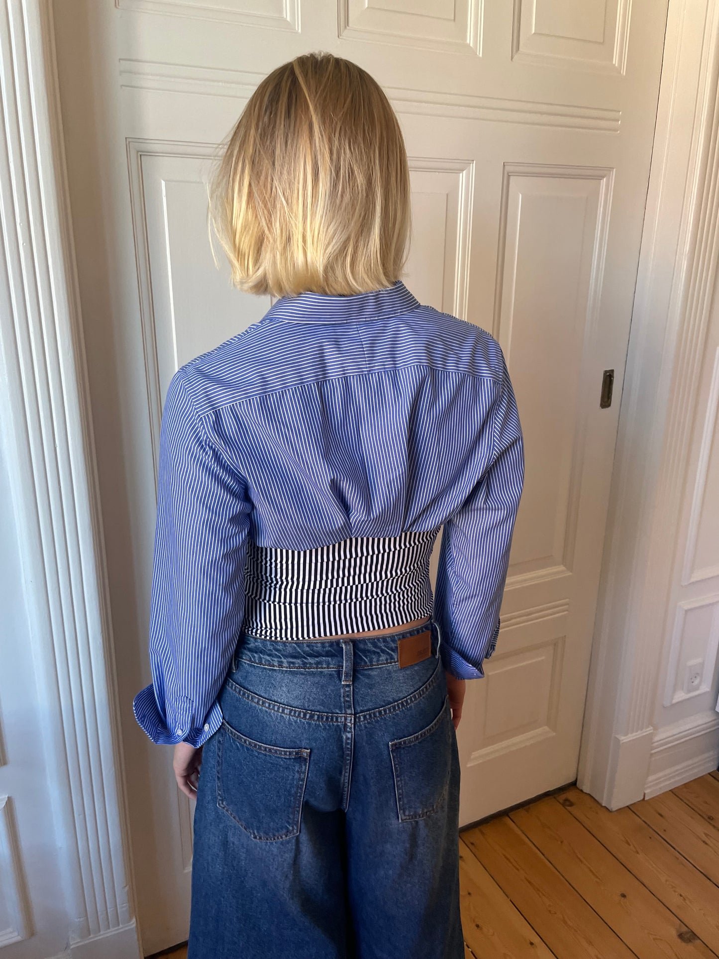 Upcycled shirt - S