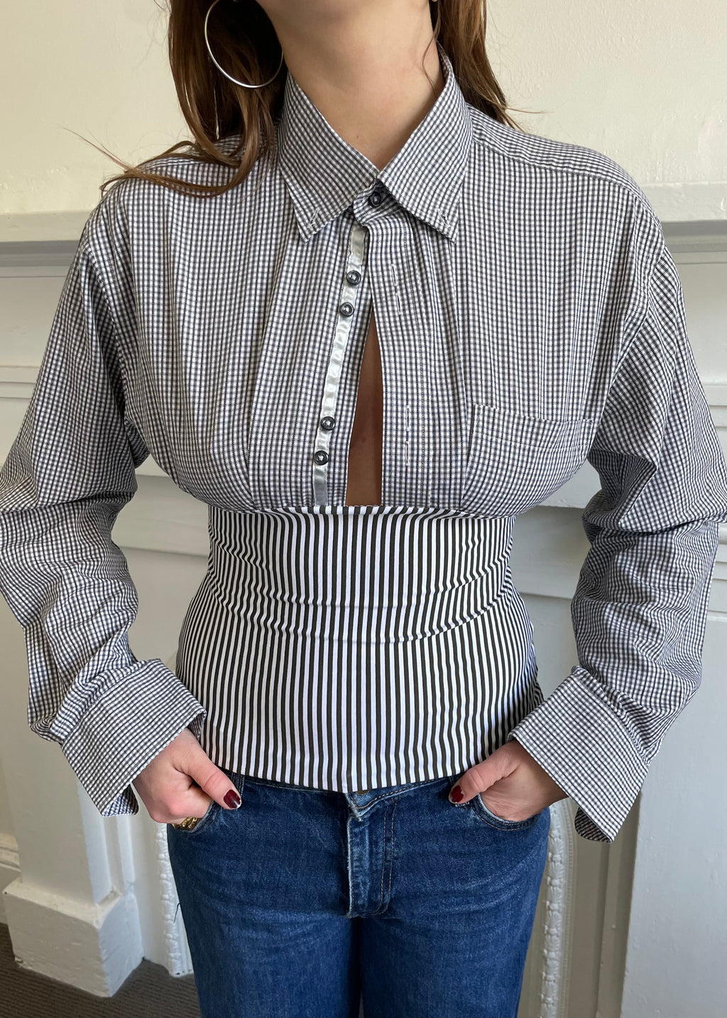 Upcycled Shirt - M