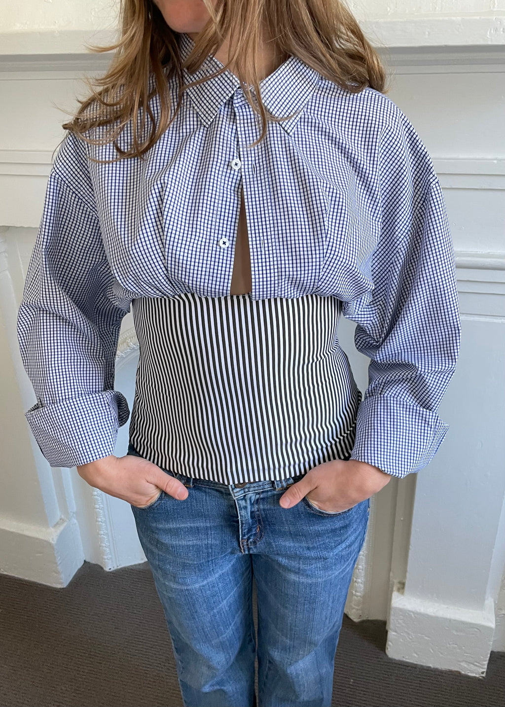 Upcycled Shirt - L