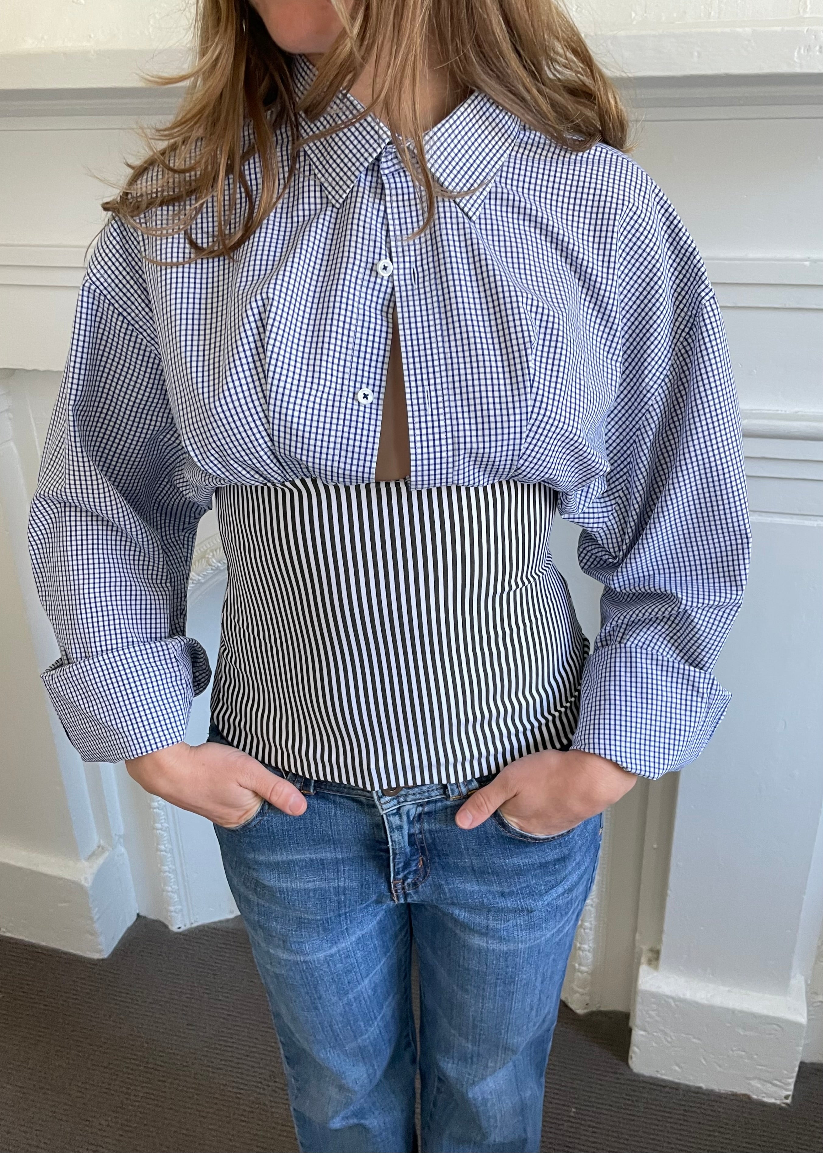 Upcycled Shirt - L