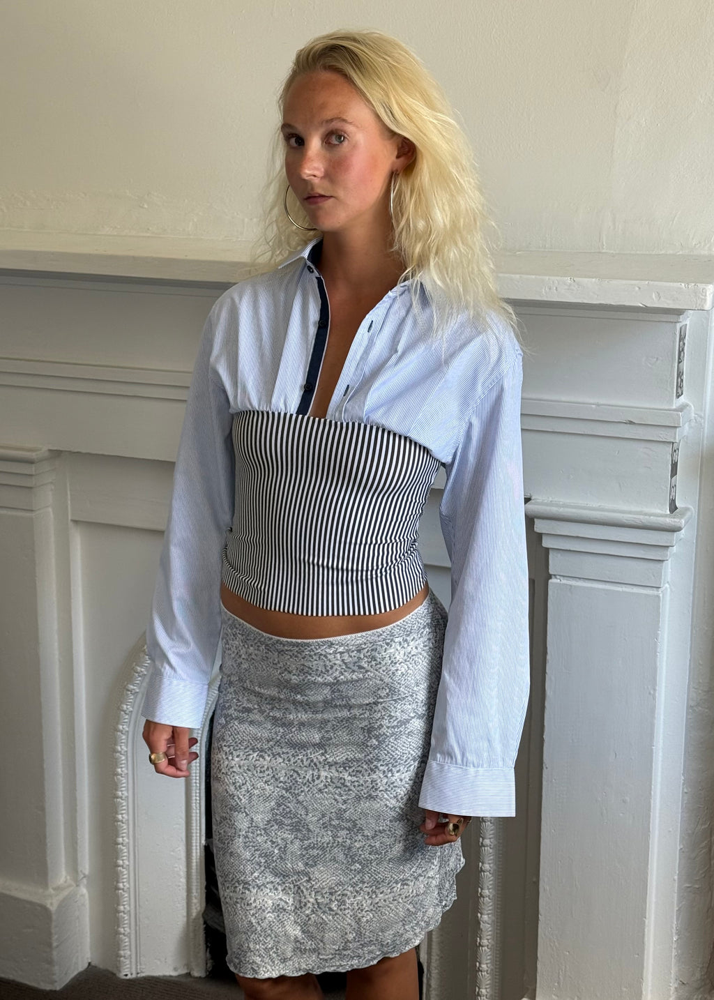 Upcycled Shirt - M