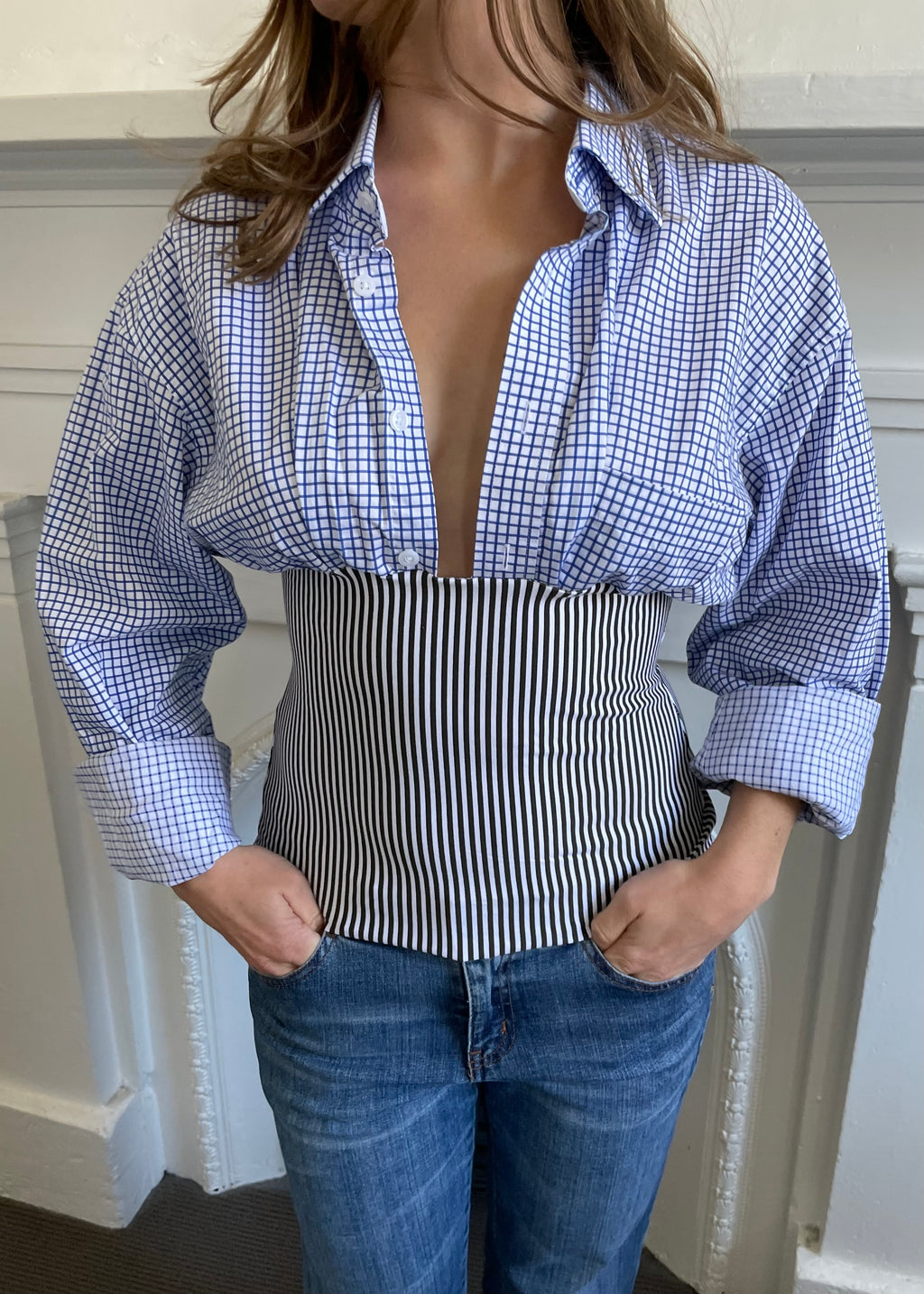 Upcycled Shirt - L