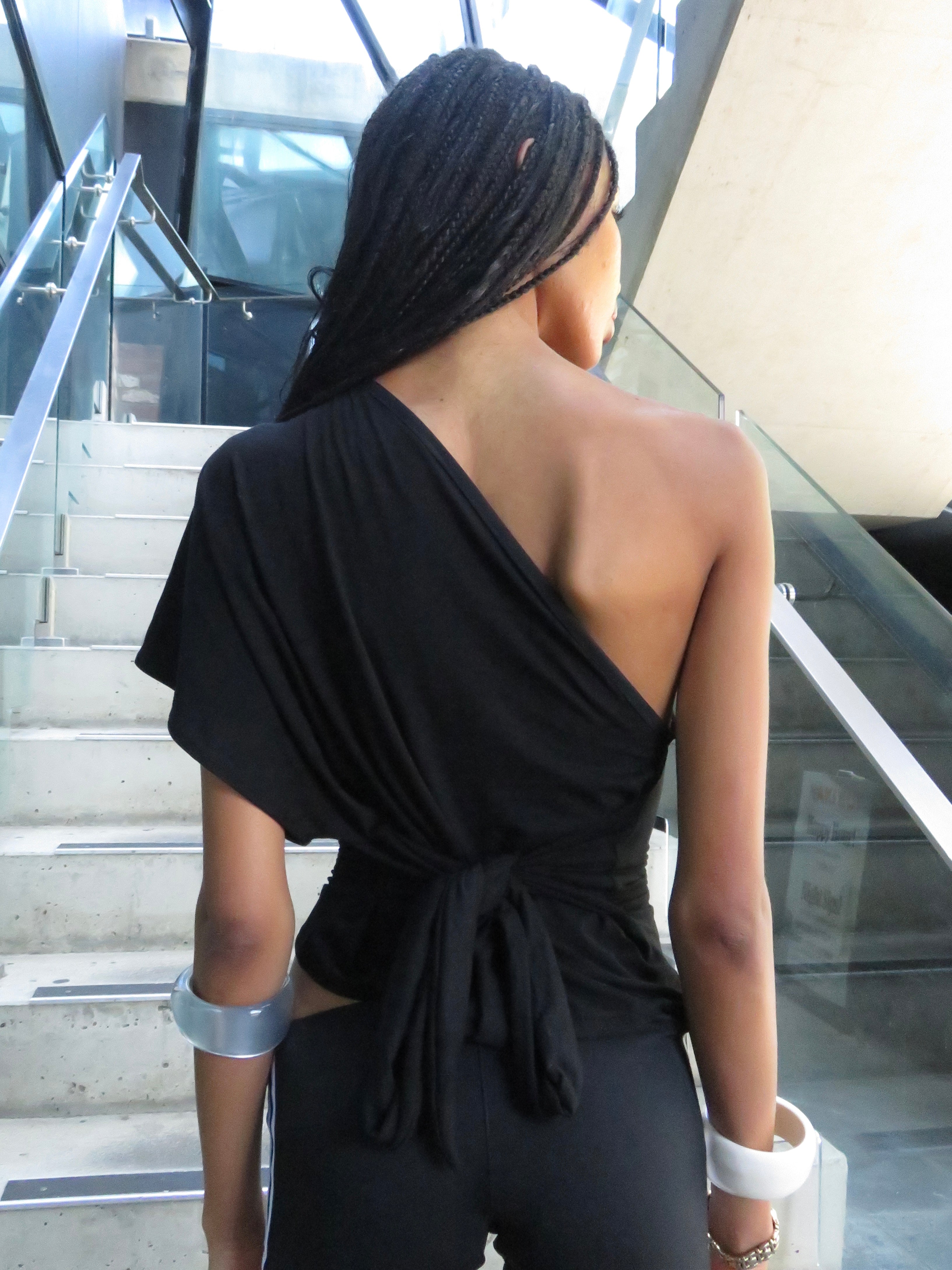 SYLVIE TOP - BLACK