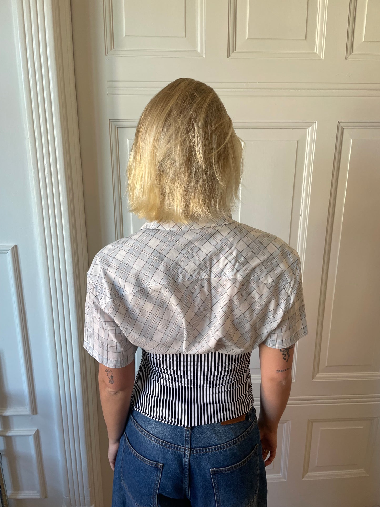 Upcycled shirt - S