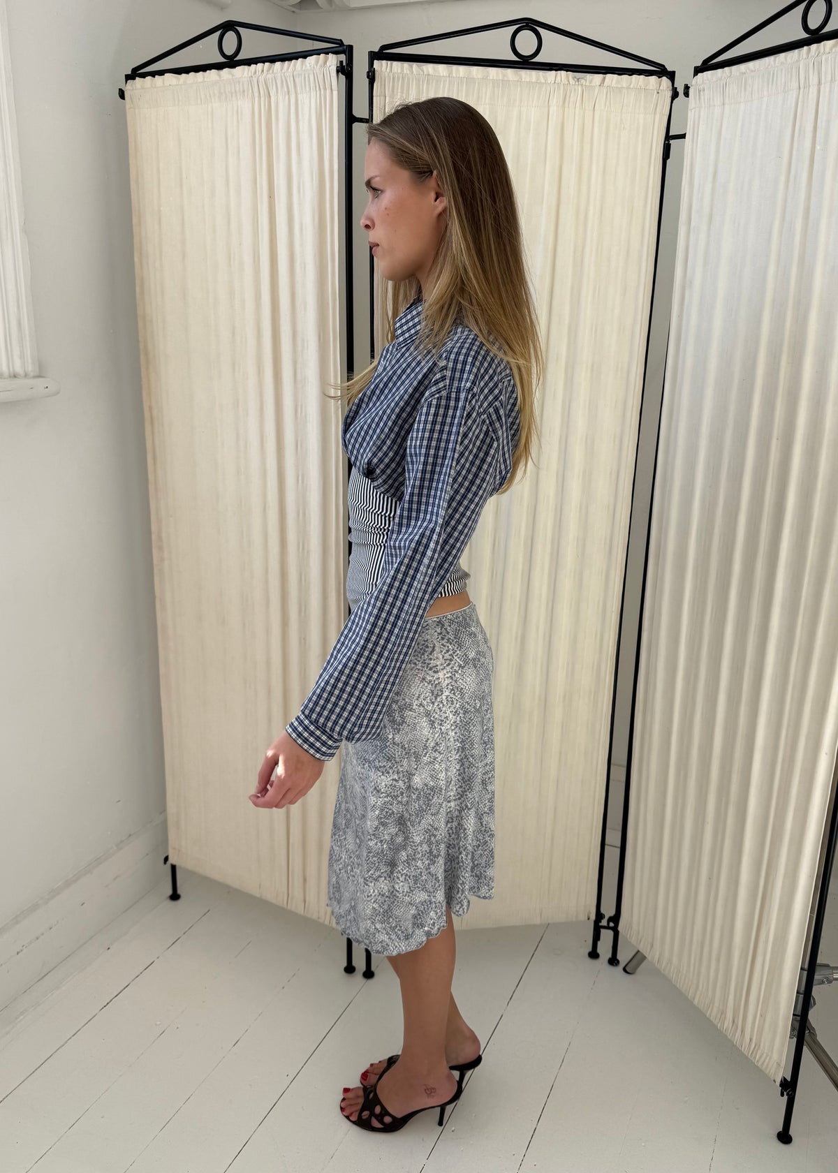 Upcycled shirt - S