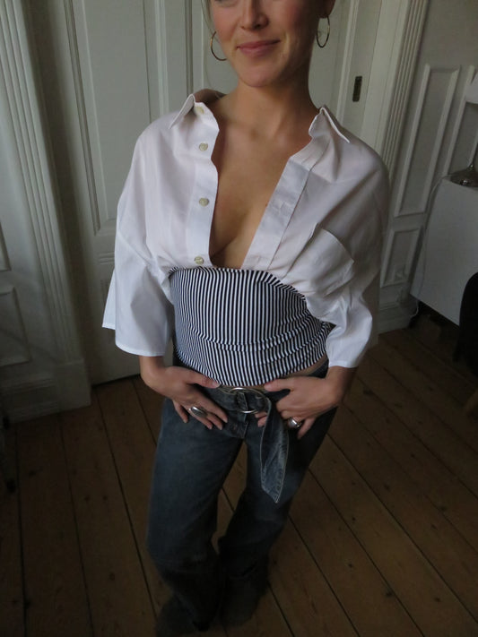 Upcycled shirt - L
