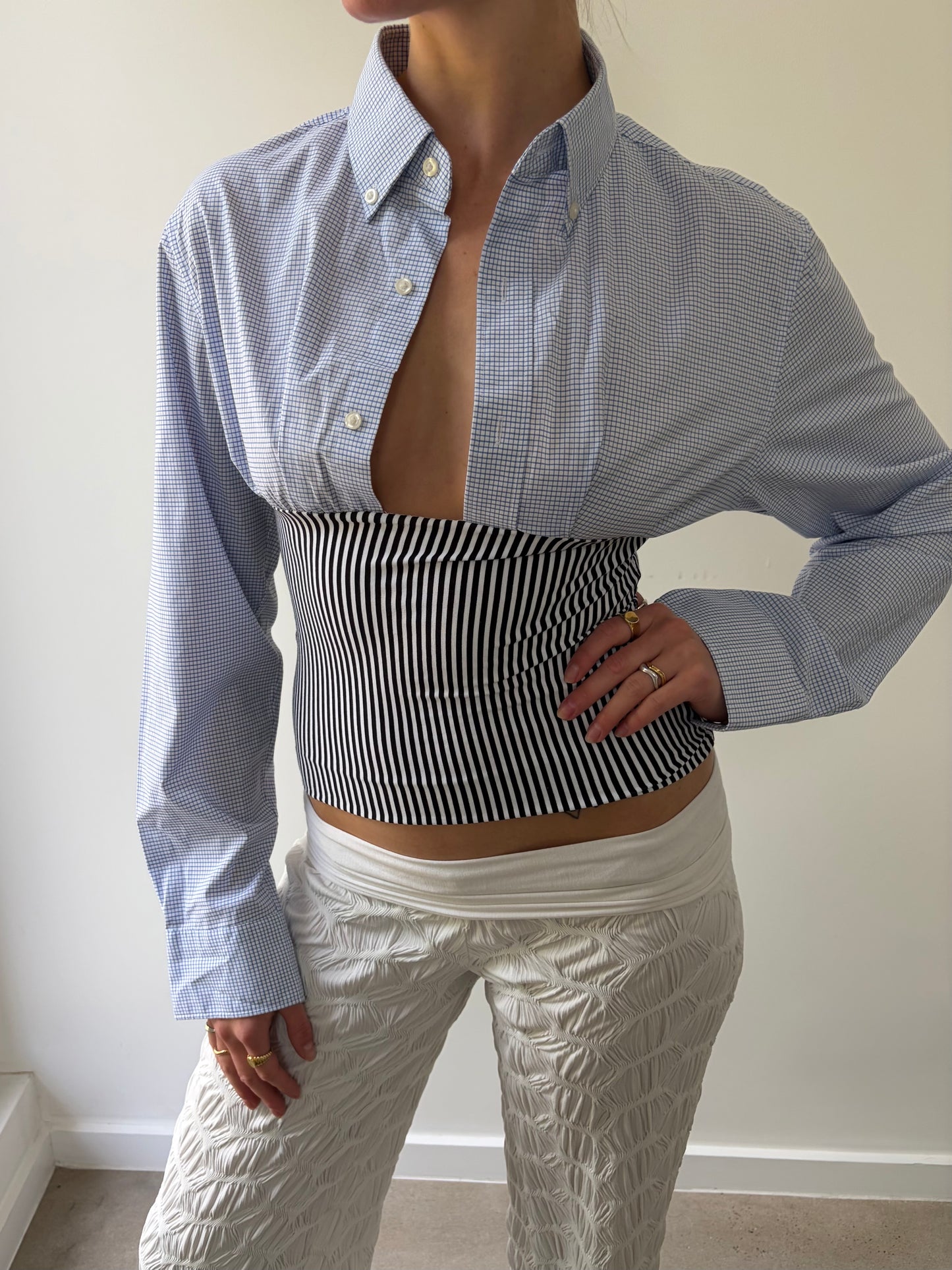 Upcycled shirt - XS