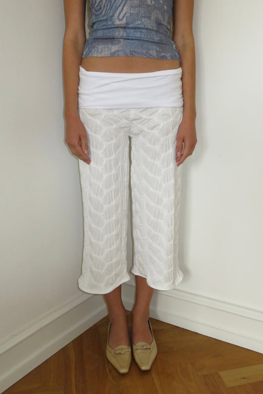 White culottes